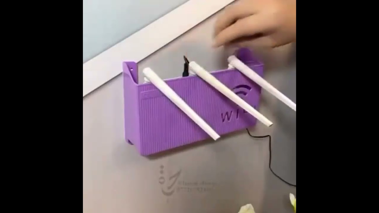 Wifi  Router Shelf Wall Mounted box | Available on IndiaMART