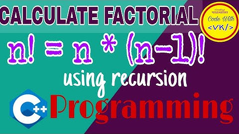 C++ Program to Find Factorial using recursion  #shorts #youtubeshorts #code #tutorial #codingshorts