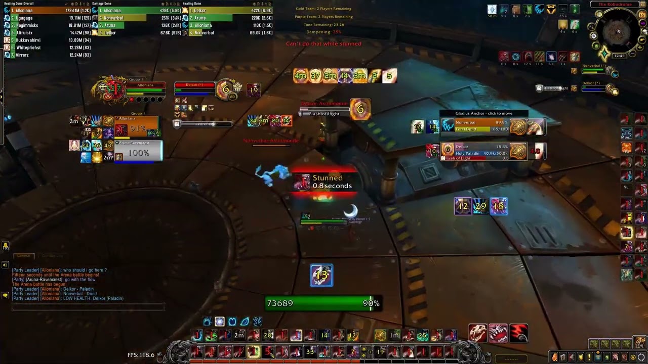 Feral druid 2v2, 2.5k exp - WoW: Shadowlands 9.2