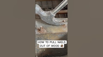 HOW TO PULL NAILS OUT OF WOOD 🪵#shorts #wood #youtubeshorts #diy #tips