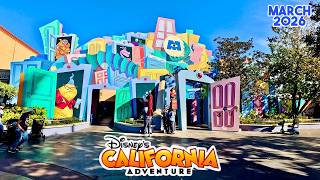 Disney California Adventure Food U0026 Wine Festival 2026 Walkthrough  Chef Goofy  Monsters Inc Ride