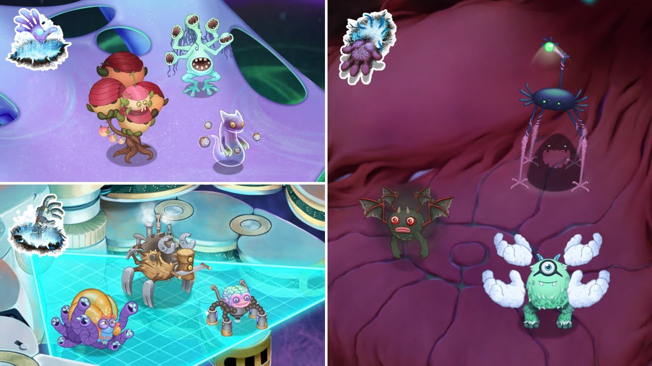 All Ethereal Islet Full Songs | My Singing Monsters