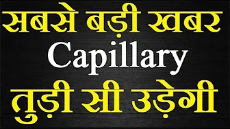 Capillary Technologies share latest news today / हो सकती है बड़ी गिरावट