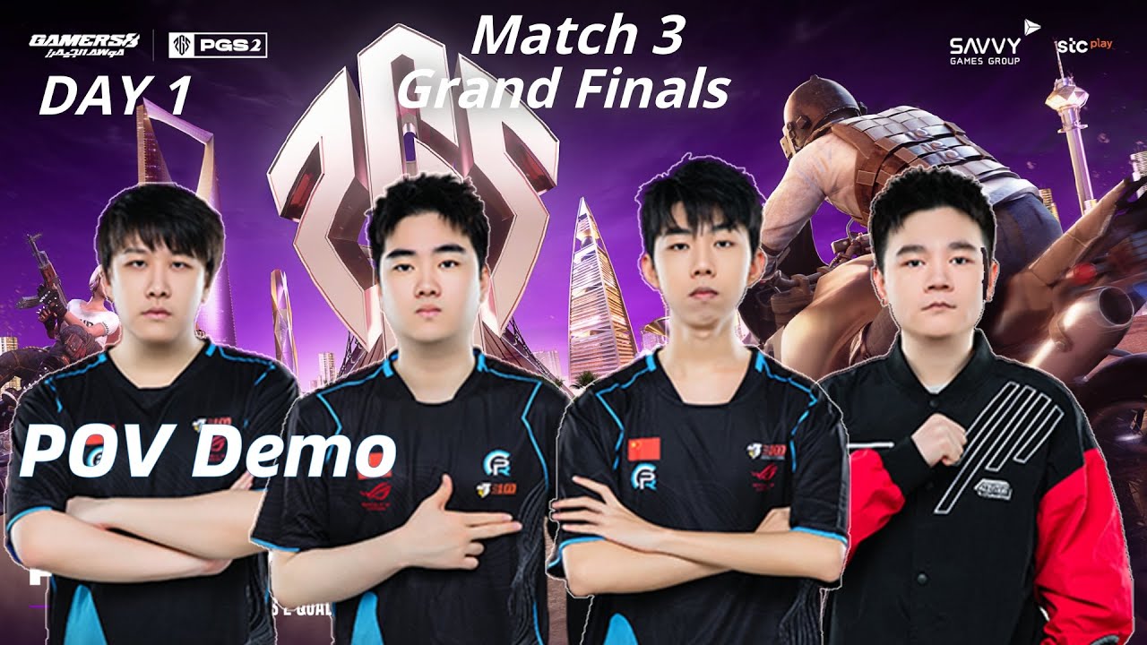 PeRo POV | PGS 2023 Phase 2 : China Qualifier | Grand Finals Day 1 Match 3 | PUBG Esport