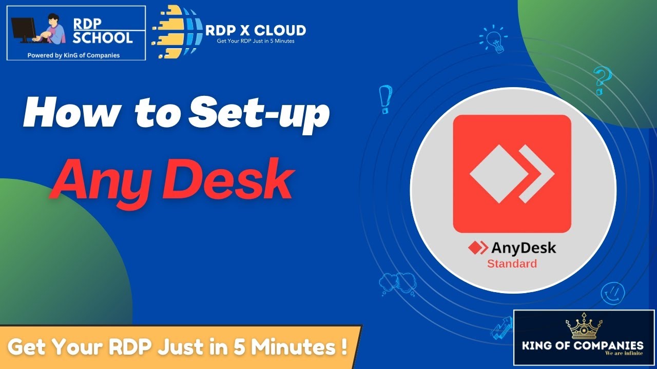 Any Desk Rdp Request How to Set Up AnyDesk in Minutes! by RDP School ( RDP X Cloud ) - YouTube