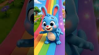 🌈 Wobbi's Magical Rainbow Slide Adventure | Wobbi Universe