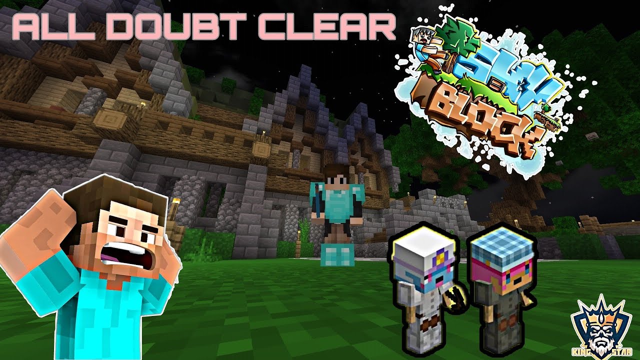 Project Ares all doubts clear ||op skyblock server ||||Hypixsel skyblock server for mcpe🥰😍