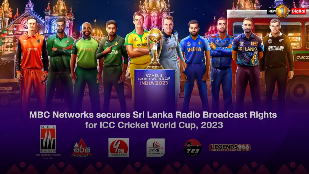 MBC Networks secures Sri Lanka Radio Broadcast Rights for ICC Cricket World Cup, 2023