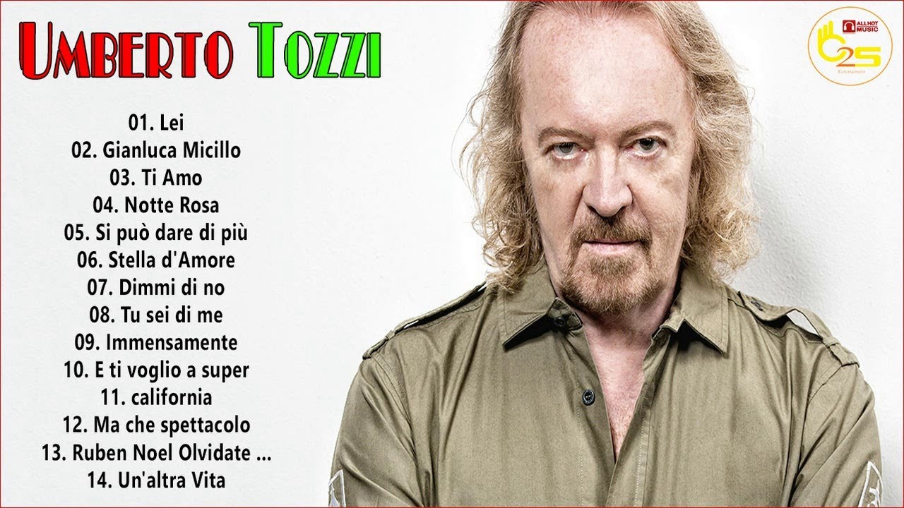 le più belle canzoni di umberto tozzi