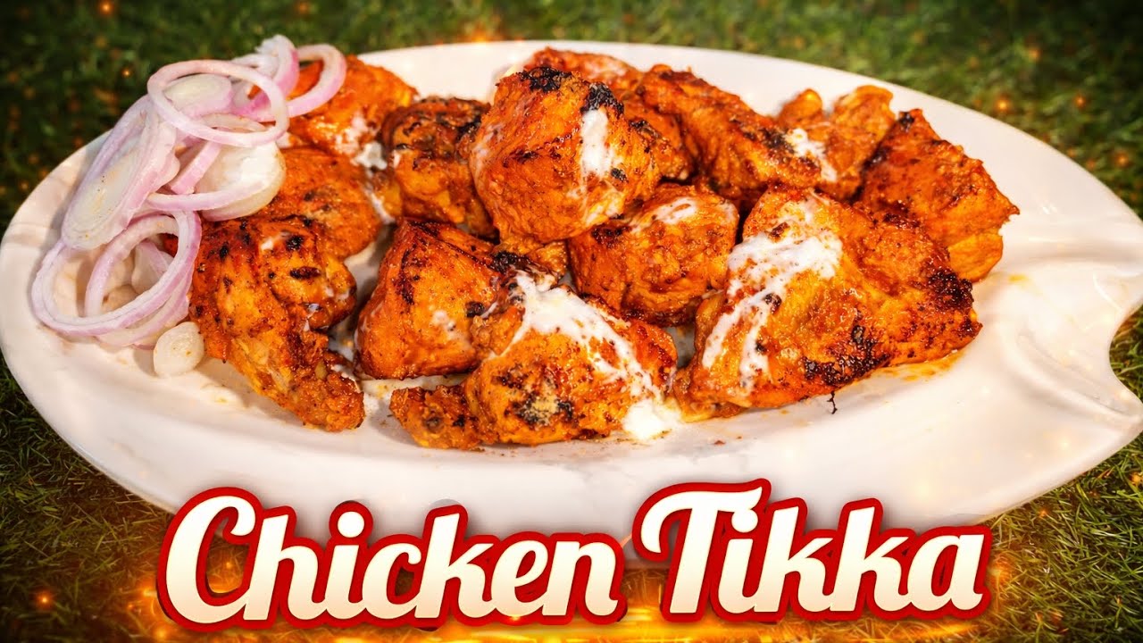 Chicken tikka recipe by Fehmeena Anwar 