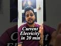 20 min me | 15 marks |current electricity 🎯💯 #neet2026#physics#neetaspirents#notes#neet#neetstrategy