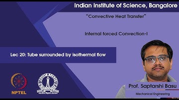 Tube surrounded by isothermal flow