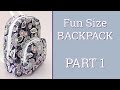 Sew a Fun Size Backpack: PART 1: DETAILED INSTRUCTIONS: Fabric, Zippers, Pocket by learncreatesew