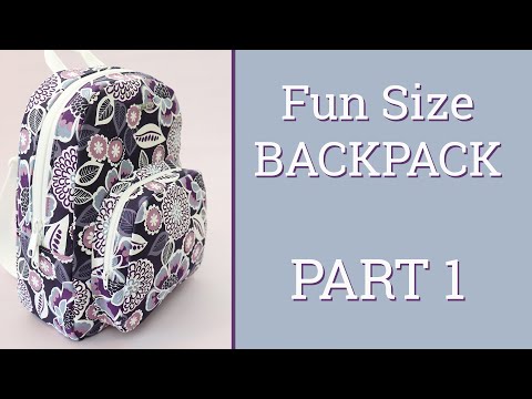 Video: How To Sew A Backpack According To A Pattern