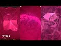 How to check synthetic ruby under a microscope  curved striae gas bubbles and quench crackled