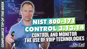 VoIP Security: Implementing NIST 800-171 Control 3.13.14