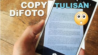 CARA COPY TULISAN dari GAMBAR/FOTO Ke HP