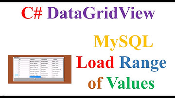 C# DataGridView MySQL - Select Range of Values To Load From Database
