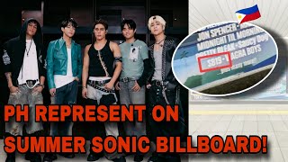 BREAKING: SB19 FEATURED ON SUMMER SONIC BILLBOARD! | Esbi Updates