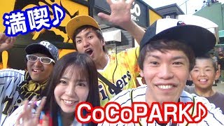 甲子園球場CoCoPARKで遊んでみた！ストラックアウトで勝負したらとんでもない結果に！