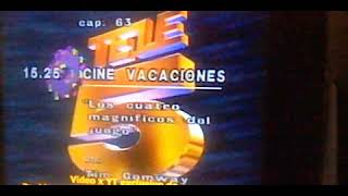 Cierre De Emisión Telecinco 21-8-91