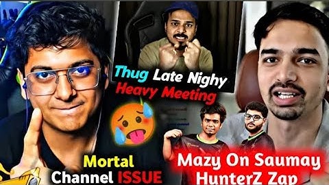 Thug Back with Heavy Fire cooking Mortal Reply | Mazy on Saumay Hunterz #gta #rntx #godlike #soul