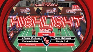 M Fauzan Wkharisma B Union Palembang Vs Yantoni Edy Srosyita Eka P Djarum Kudus