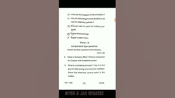 Sem 4 Physics Core 9 2020-23 VBU Question Paper