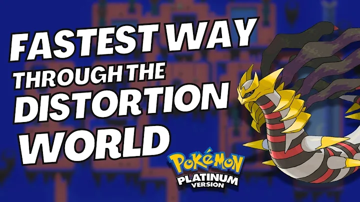 How To Get Through The Distortion World | Pokemon Platinum | Fastest Way Through Distortion World