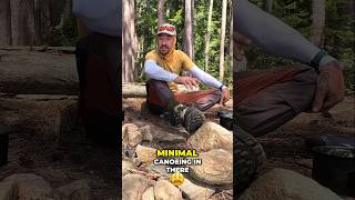 5km portage while crossing Algonquin Park
