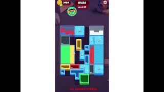 Color Sand: Fill The Blocks Level 64 Gameplay 