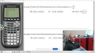 AP Precalc - Unit 6 - 9 MC no calc