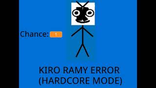 Kiro Ramy Error (Hardcore Mode)