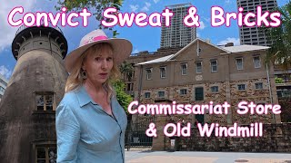 Brisbane’s Commissariat Store and Old Windmill, convict treadmills, labour & Logan’s wife tragedy.