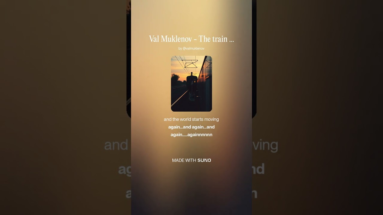 Val Muklenov - The train (hard rock version 1)