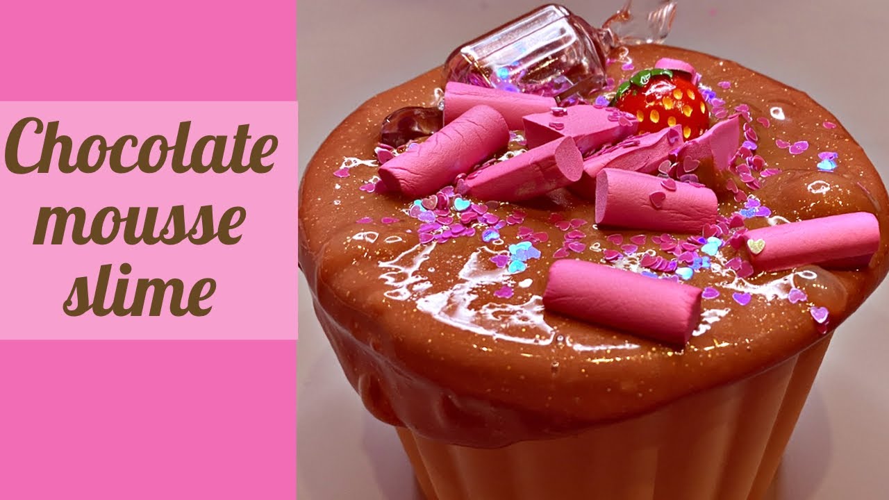 How to Make SLIME CHOCOLATE mousse🍫🍫🍫 ASMR Satisfying DIY Slime Videos YouTube