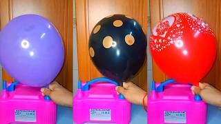 Very Satisfying Popping And Inflating Balloon