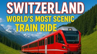 Switzerland’s Most Beautiful Train Ride – Grindelwald to Lauterbrunnen in 4K UHD