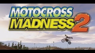 Retro Gaming | Motocross Madness 2 Jumping over the train HD screenshot 4