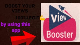 HOW TO BOOST YOUR VIEWS BY USING AN APP #VIEWBOOSTER screenshot 3