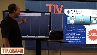 T1V Product Demo | ThinkHub Huddle: Ultimate Collaboration Board for Flexible, Cost-effective Spaces