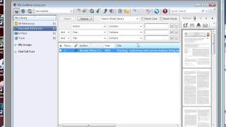 Mini-URT: Endnote for Windows Wealth