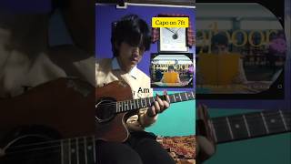 Majboor - Guitar lesson easy chords and strumming #shorts #guitartutorial
