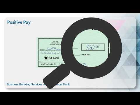 Jefferson Bank Check Positive Pay - Full