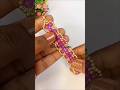 How to make a beautiful handmade beaded bracelet 🌸💕 | Beads Bracelet 🌺 #diy #beads #bracelet