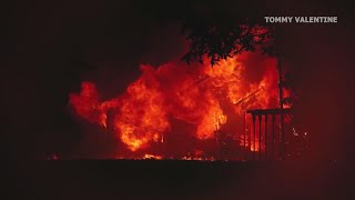 RAW: Houston firefighters find abandoned house engulfed in flames