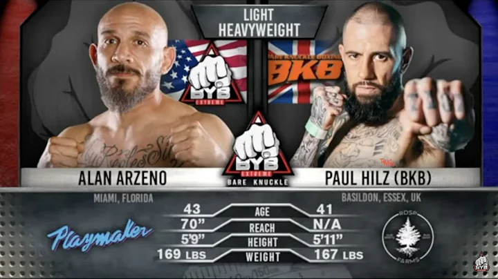 BYB 11 Full Fight: BYB Alan "The Rebel" Arzeno vs....