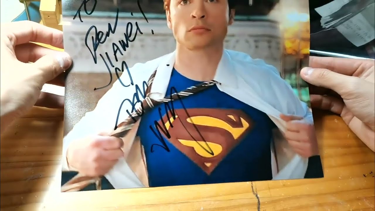 2023.2.25 TomWelling Personalized Autograph/トム・ウェリング
