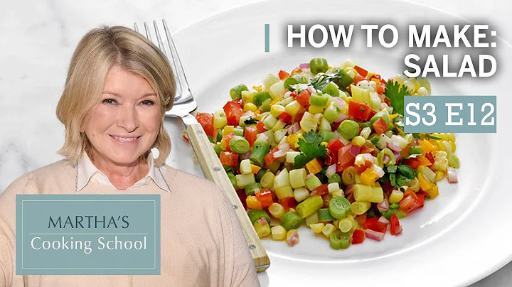 Martha Stewart Teaches You How to Make Salad | Mar...