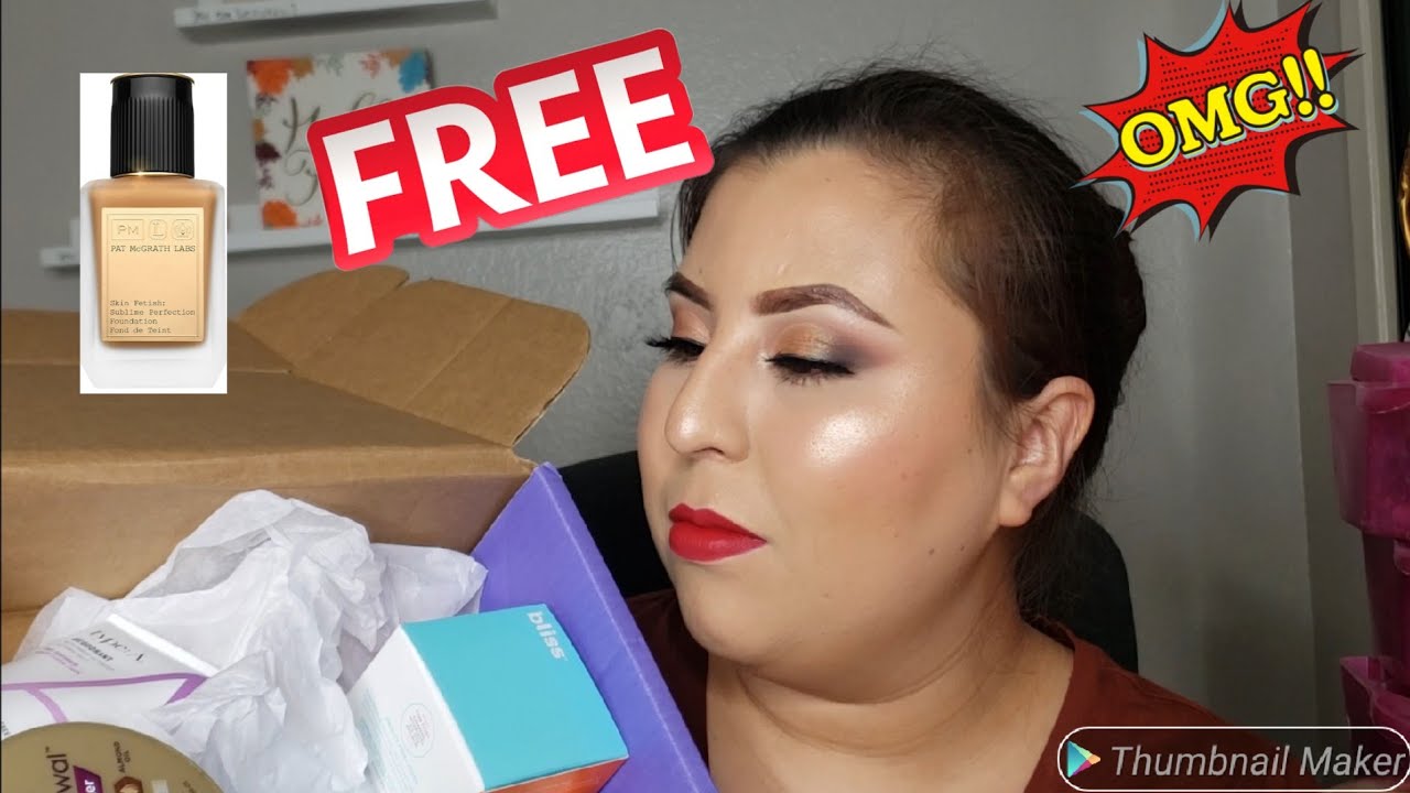 How to get free makeup YouTube